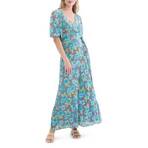 Hatley Floral Wrap Maxi Dress